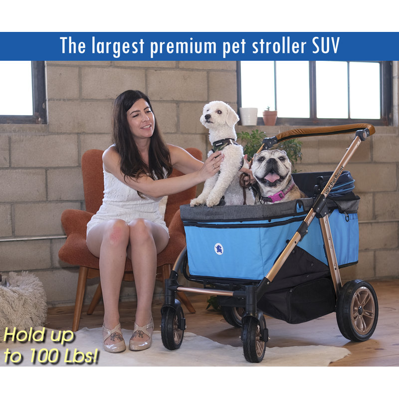 HPZ Pet Rover Titan HD Folding Standard Stroller & Reviews | Wayfair